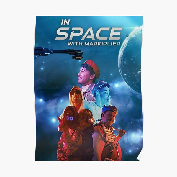 In space with markiplier Poster RB1107 product Offical markiplier Merch