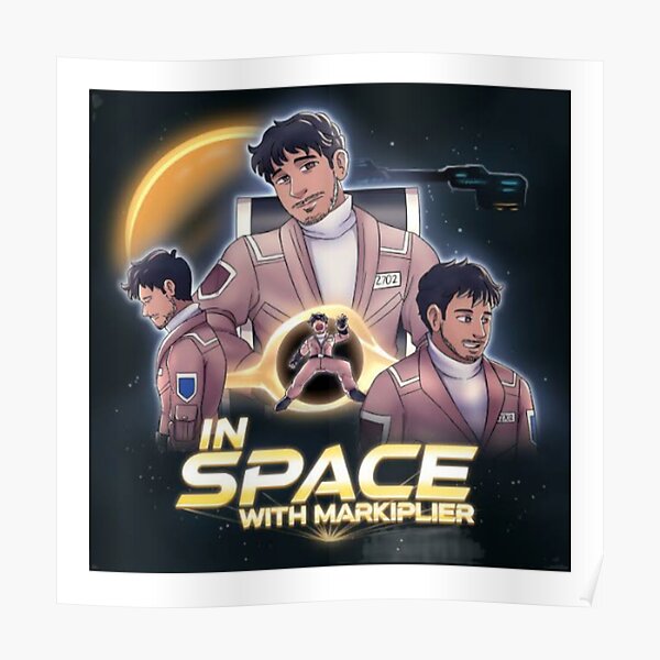 Markiplier space Poster RB1107 product Offical markiplier Merch