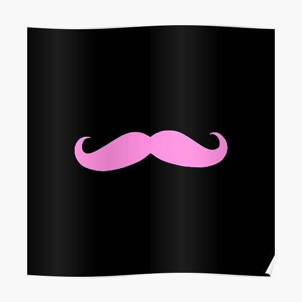 Markiplier pink mustache Poster RB1107 product Offical markiplier Merch