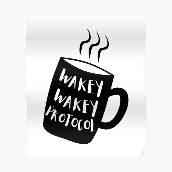 Wakey wakey protocole, markiplier space Poster RB1107 product Offical markiplier Merch