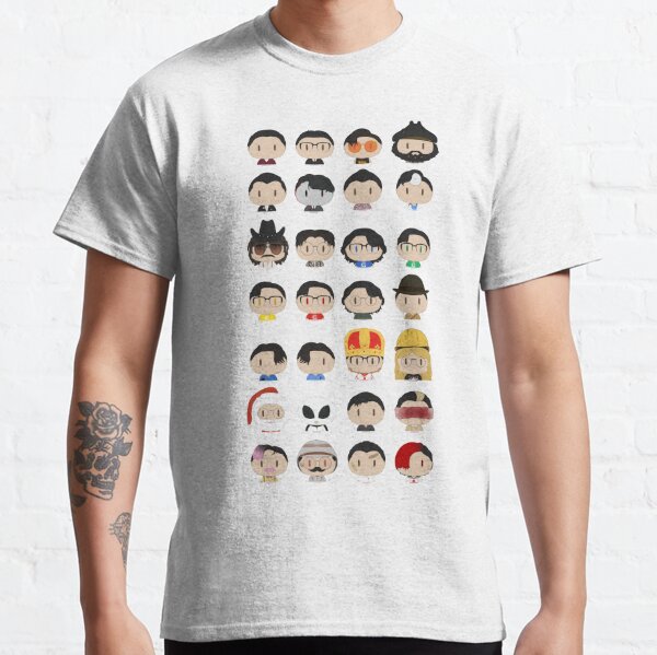 Markiplier Egos - Chibi Head Stickers Classic T-Shirt RB1107 product Offical markiplier Merch