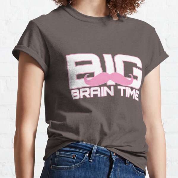 BIG BRAIN TIME | Markiplier Pink moustache Classic T-Shirt