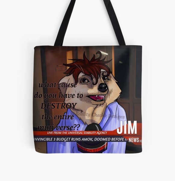 Markiplier Ego "The Jims" as a meerkat  All Over Print Tote Bag RB1107 product Offical markiplier Merch
