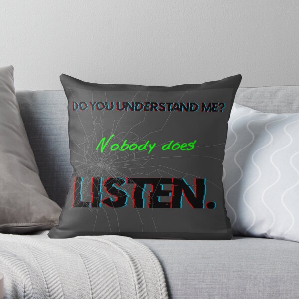 Markiplier Quote Throw Pillow RB1107 product Offical markiplier Merch