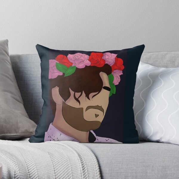 Flower Crown Markiplier  Throw Pillow RB1107 product Offical markiplier Merch
