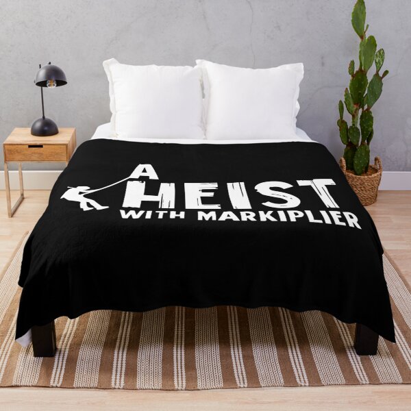 A Heist With Markiplier Throw Blanket RB1107 product Offical markiplier Merch