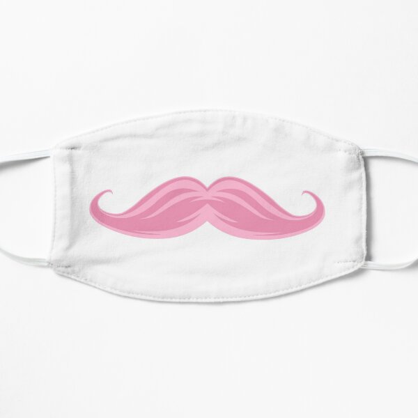 Markiplier's Pink Moustache | Wilford Warfstache (HQ) Flat Mask RB1107 product Offical markiplier Merch