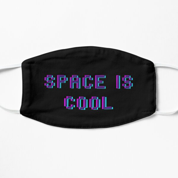 SPACE IS COOL markiplier space Flat Mask RB1107 product Offical markiplier Merch