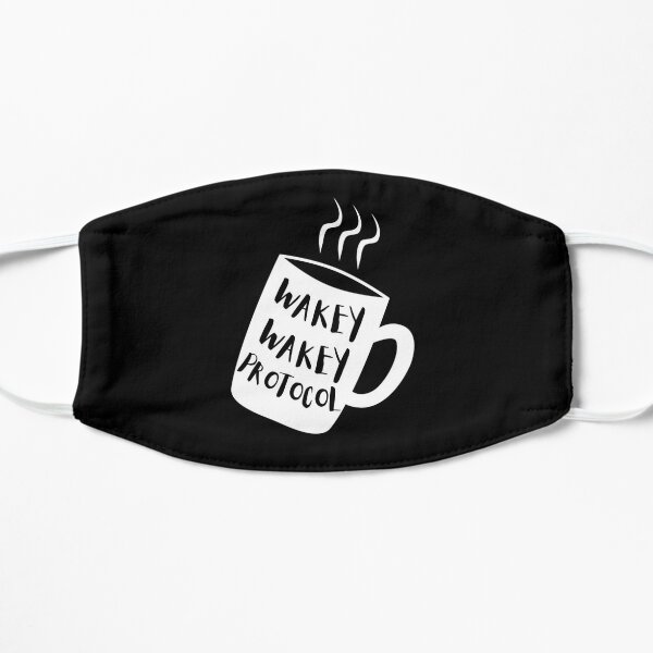 Wakey wakey protocole, markiplier space Flat Mask RB1107 product Offical markiplier Merch