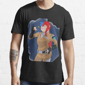 Markiplier M2702 Blue Red Hair Classic T-Shirt