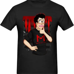 Markipliers T-Shirt - Markipliers Classic T-Shirt Crew Fashion