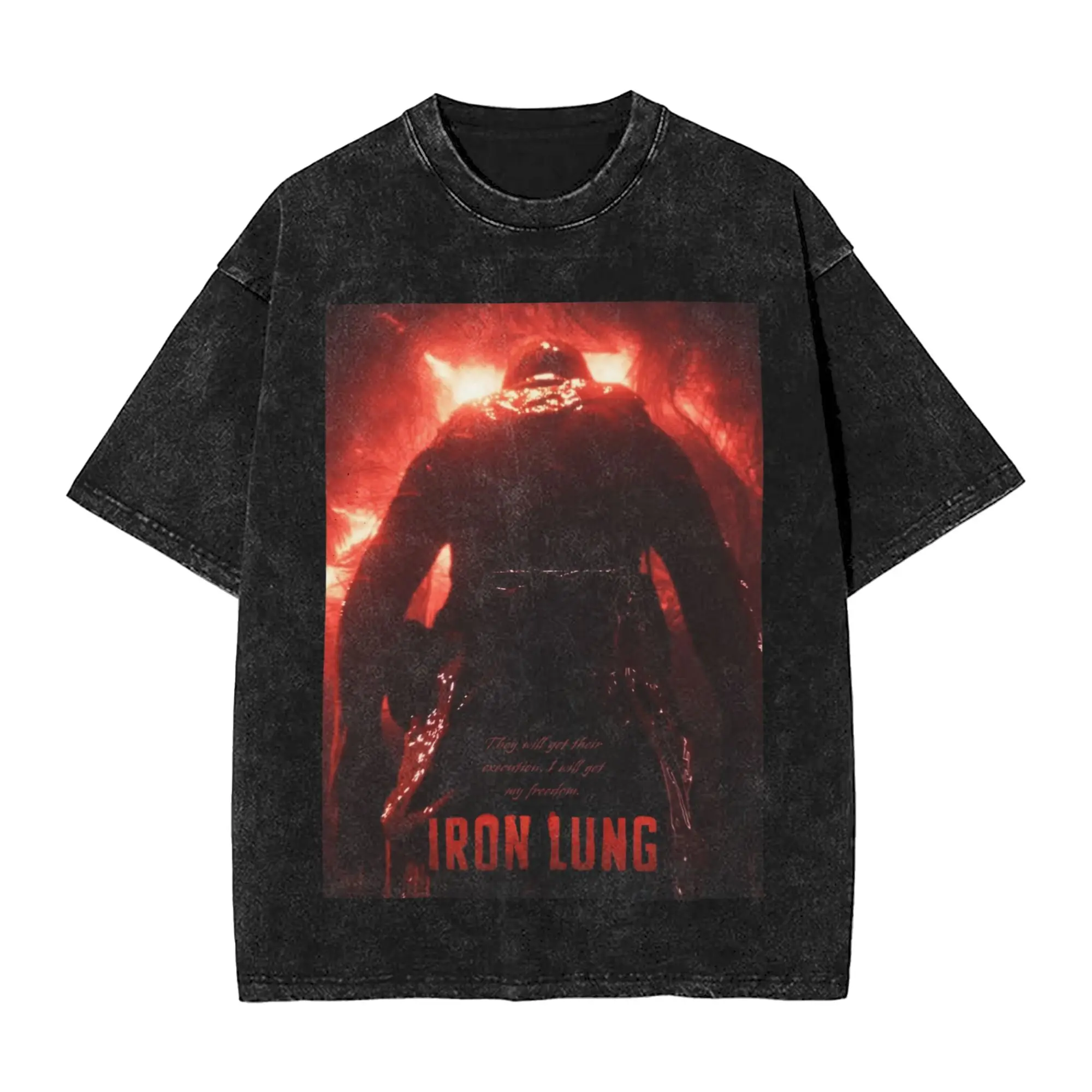 Iron Lung Movie PTTT2003 Washed T-shirts