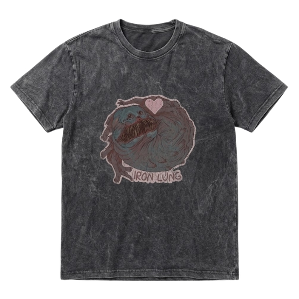 Adorable Eel Iron Lung Movie TTPM0704 Washed T-shirt
